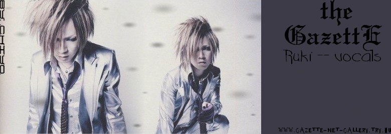 Gazette-Net-Gallery || Pictures about the famous Japanese band!